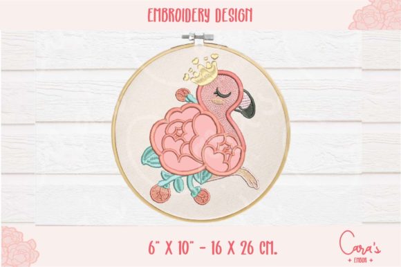 Cara s Embor Flamingo Applique Review