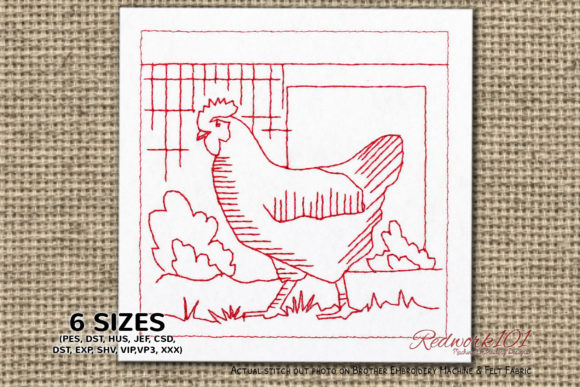Chicken in Farm: A Cozy Holiday Embroidery Review