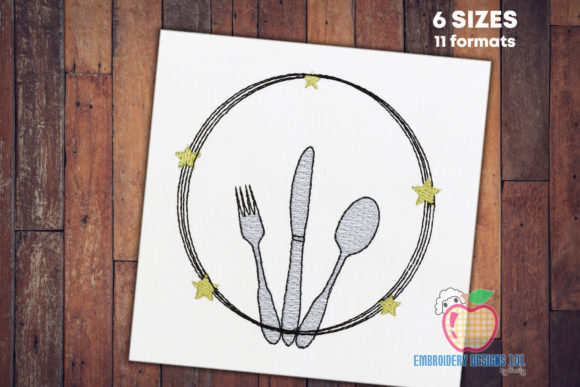 Cutlery Spoon Knife Fork Sketch Review