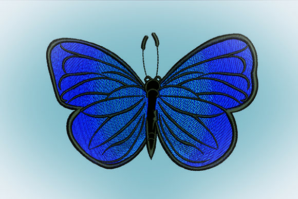 Review: Butterfly Gradation Embroidery Design