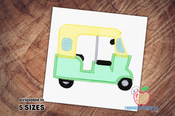 Review: The Auto Rickshaw for a Ride Applique