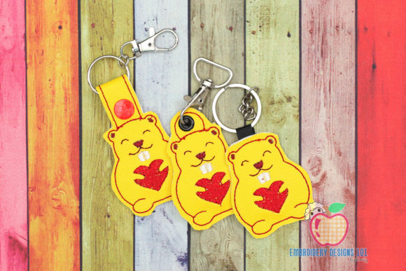 Squirrel Holding Love Keyfob Review