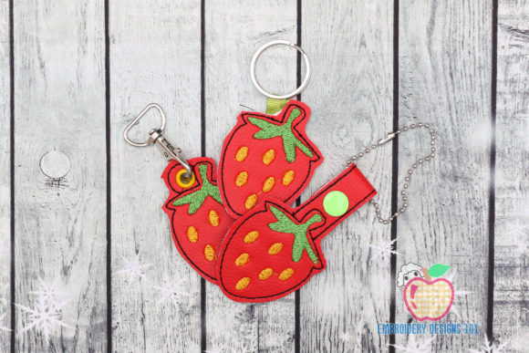 Strawberry ITH Keyfob: A Designer’s Review
